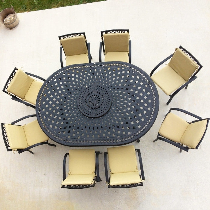 Rosemary Tuintafel (10 Persoons Set)
