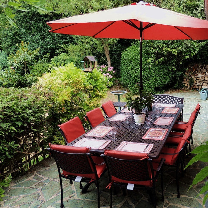 Madison tuintafel (8 persoons set)