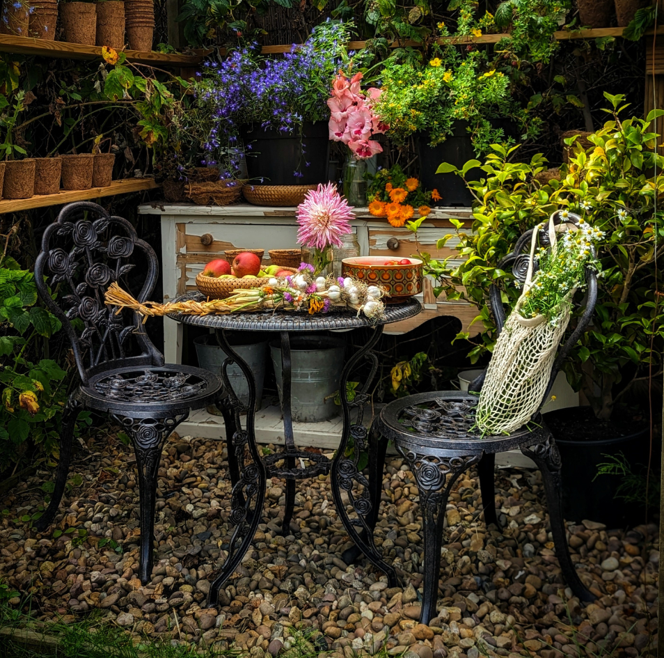London Rose 2-Zits Bistro Tuinset