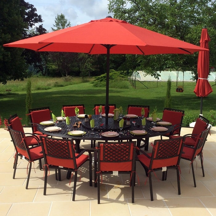 Victoria tuintafel (10 persoons set)
