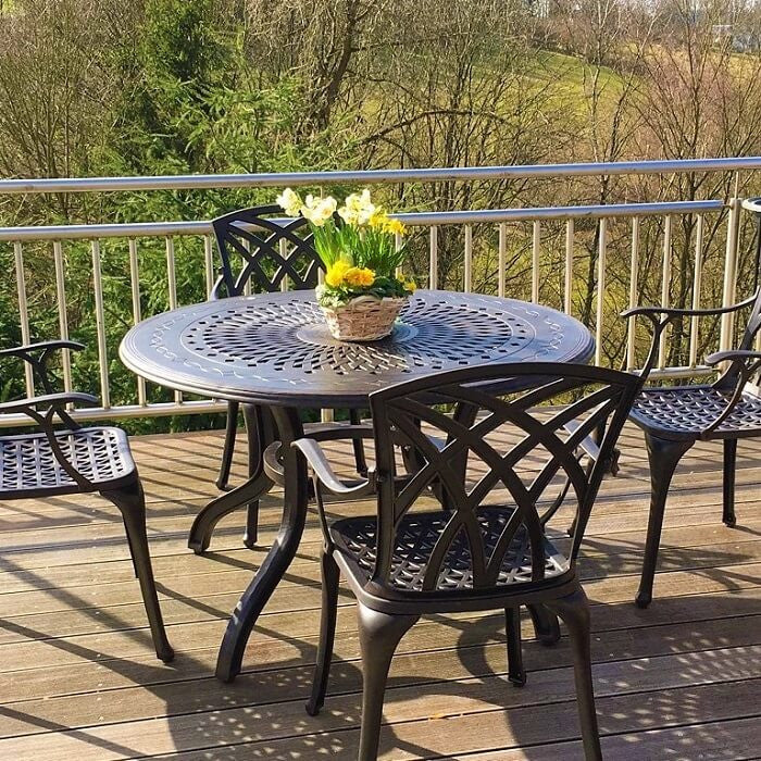 Amy tuintafel (4 persoons set)