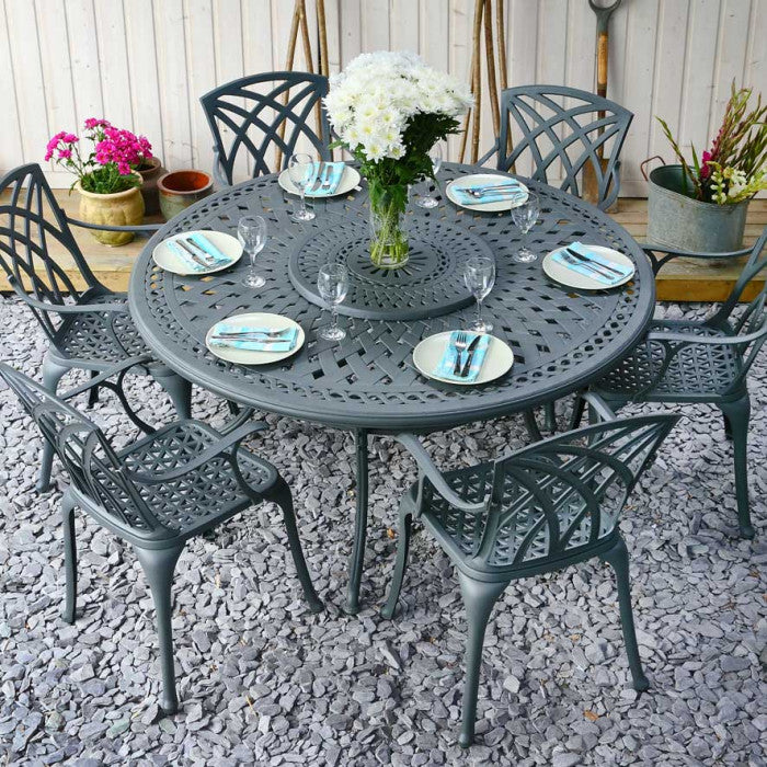 Frances tuintafel (6 persoons set)