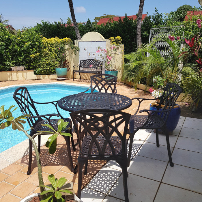 Hannah tuintafel (4 persoons set)