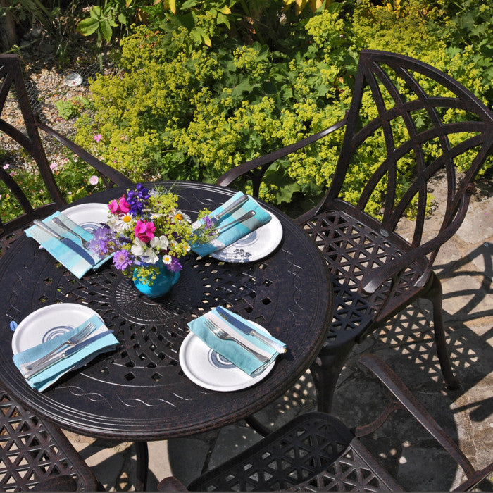 Anna tuintafel (4 persoons set)