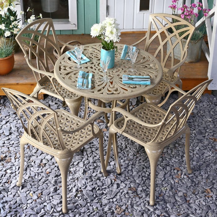 Jill Bijzettafel (4 Persoons Set)