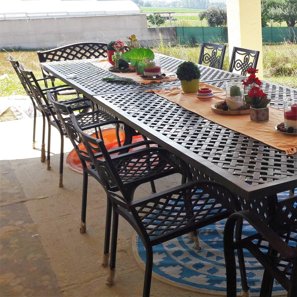 Sophia tuintafel (12 persoons set)