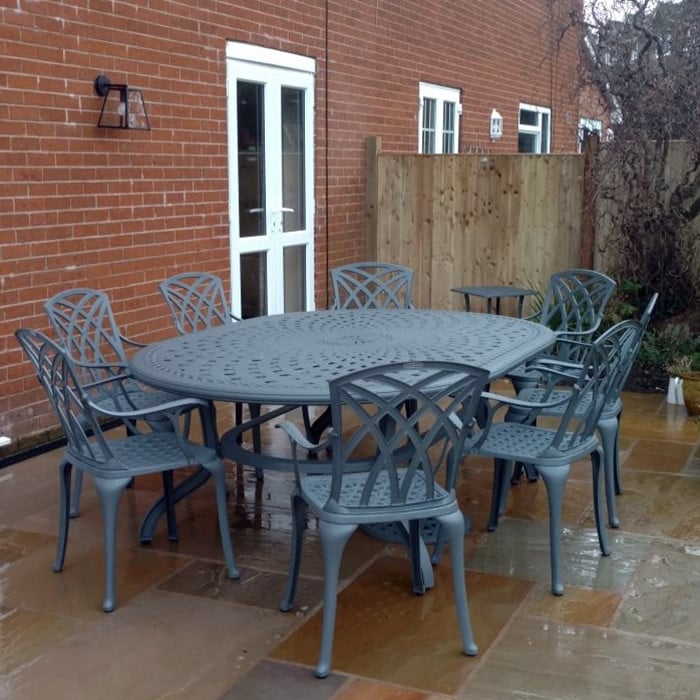Rosemary Tuintafel (10 Persoons Set)