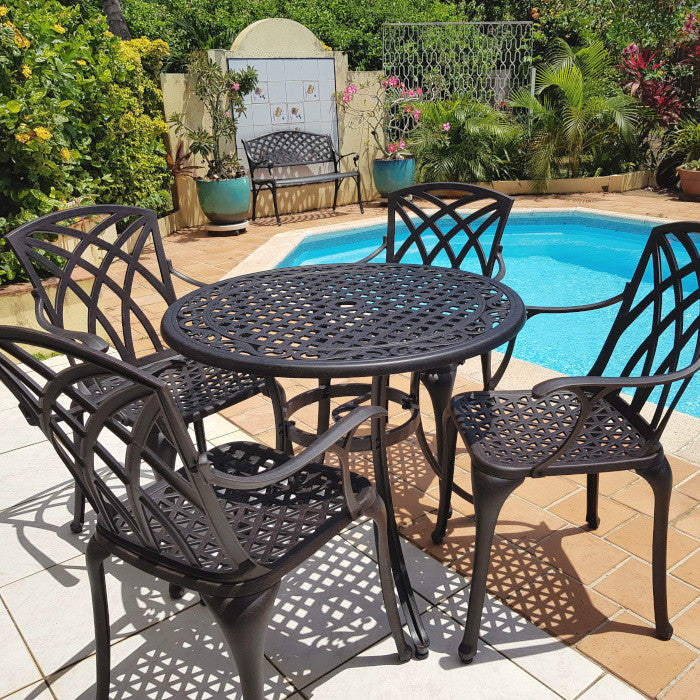 Hannah tuintafel (4 persoons set)