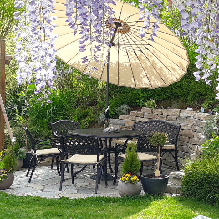 Alice tuintafel (6 persoons set)