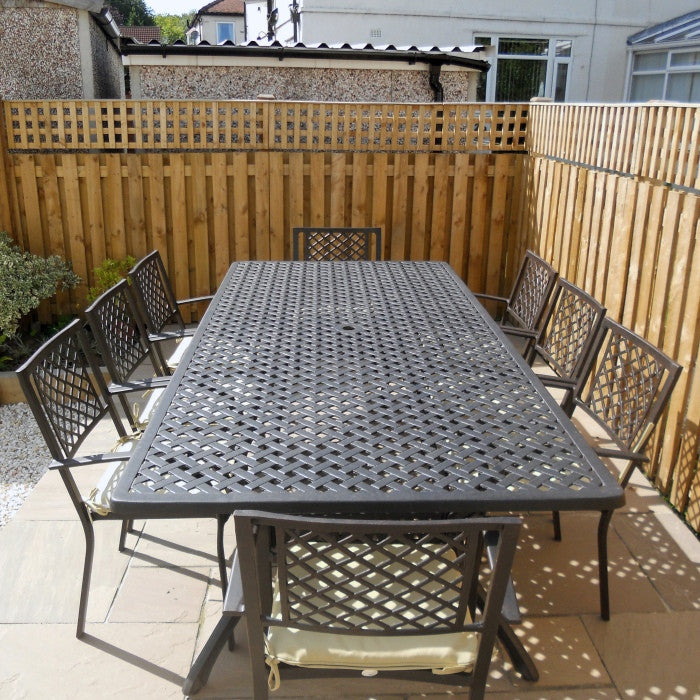 Madison tuintafel (10 persoons set)