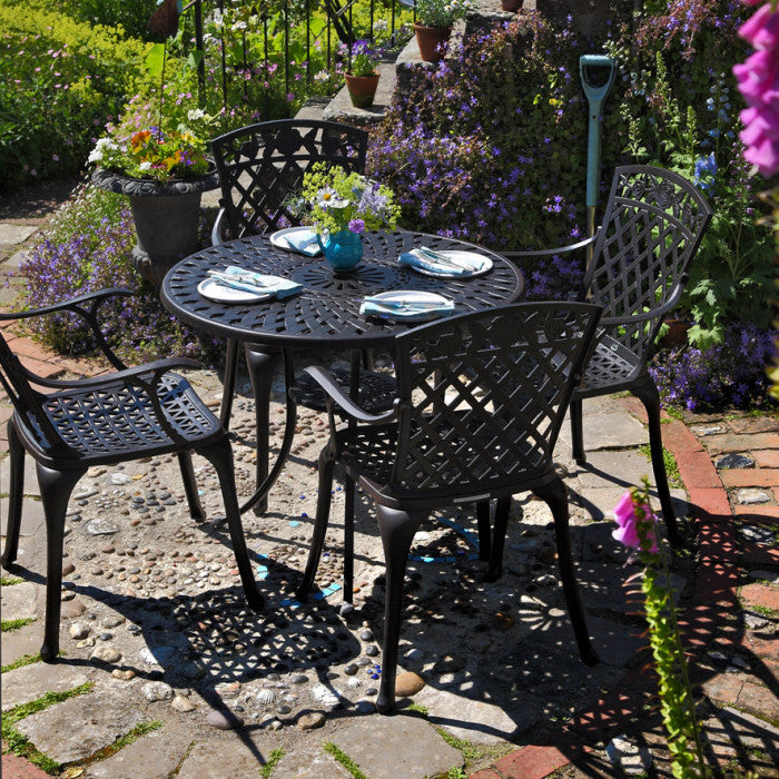 Mia tuintafel (4 persoons set)