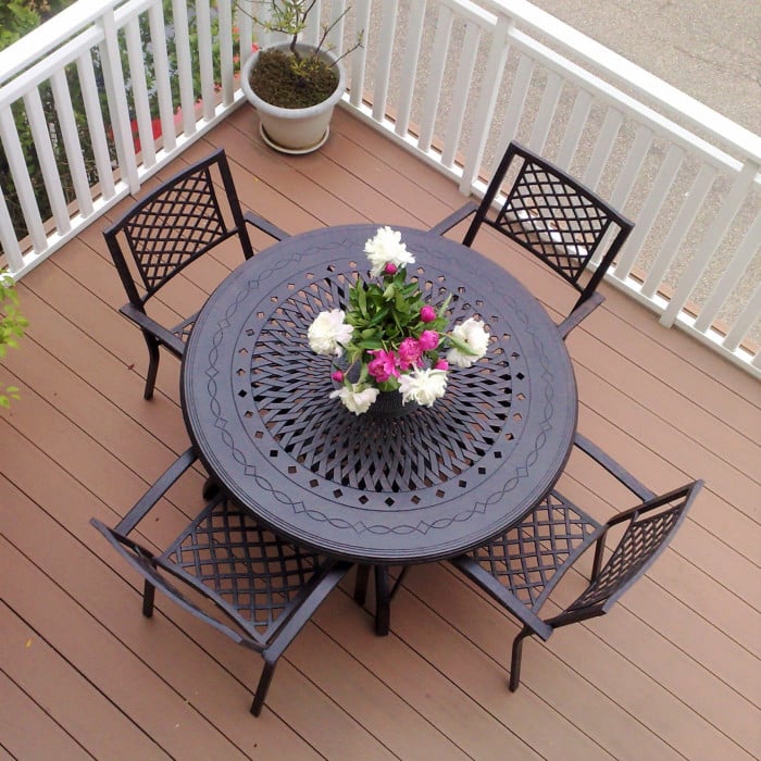 Amy tuintafel (6 persoons set)