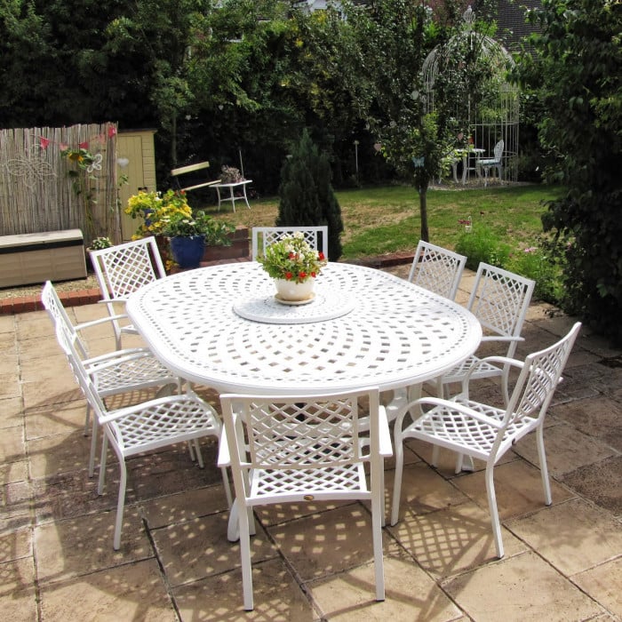 Rosemary tuintafel (10 persoons set)