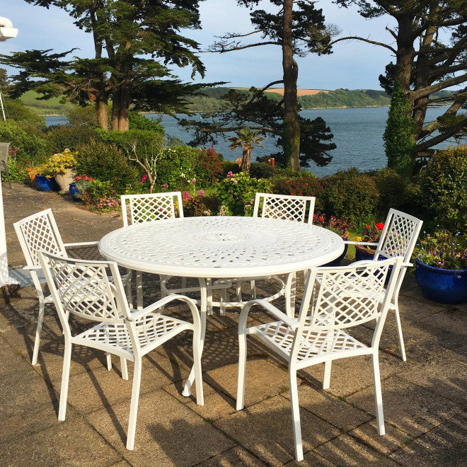 Frances tuintafel (6 persoons set)