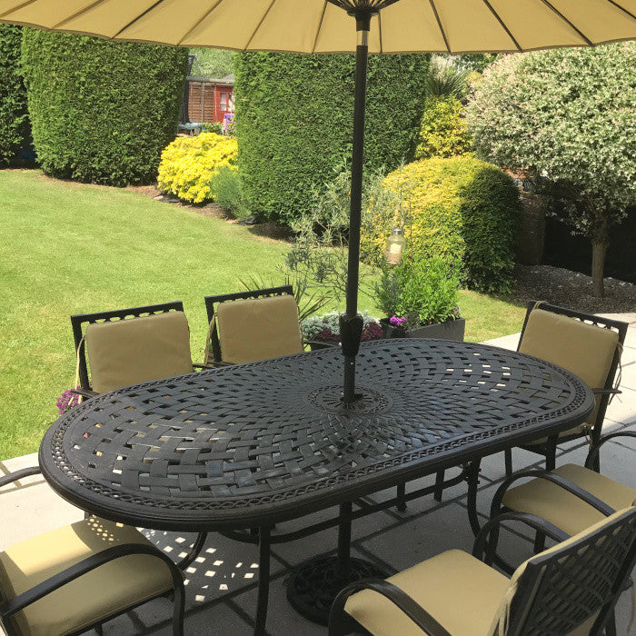 Catherine tuintafel (6 persoons set)