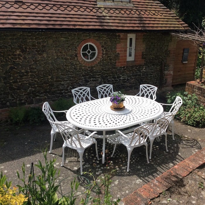 Rosemary tuintafel (10 persoons set)