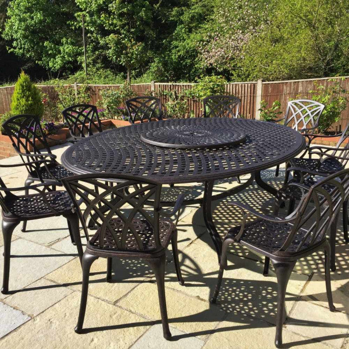 Victoria tuintafel (10 persoons set)