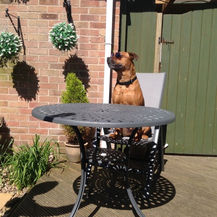 Mia tuintafel (4 persoons set)