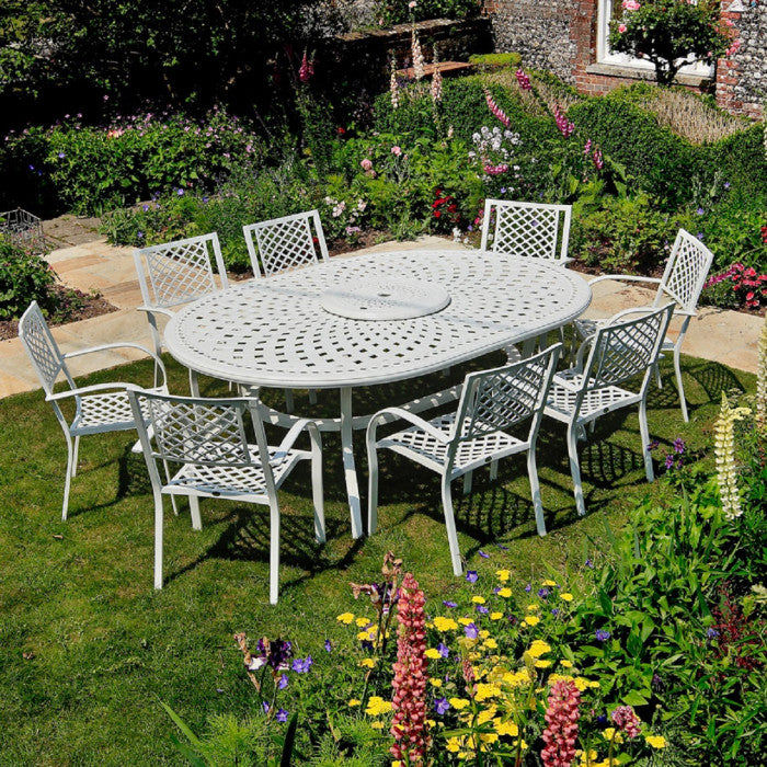 Rosemary tuintafel (8 persoons set)