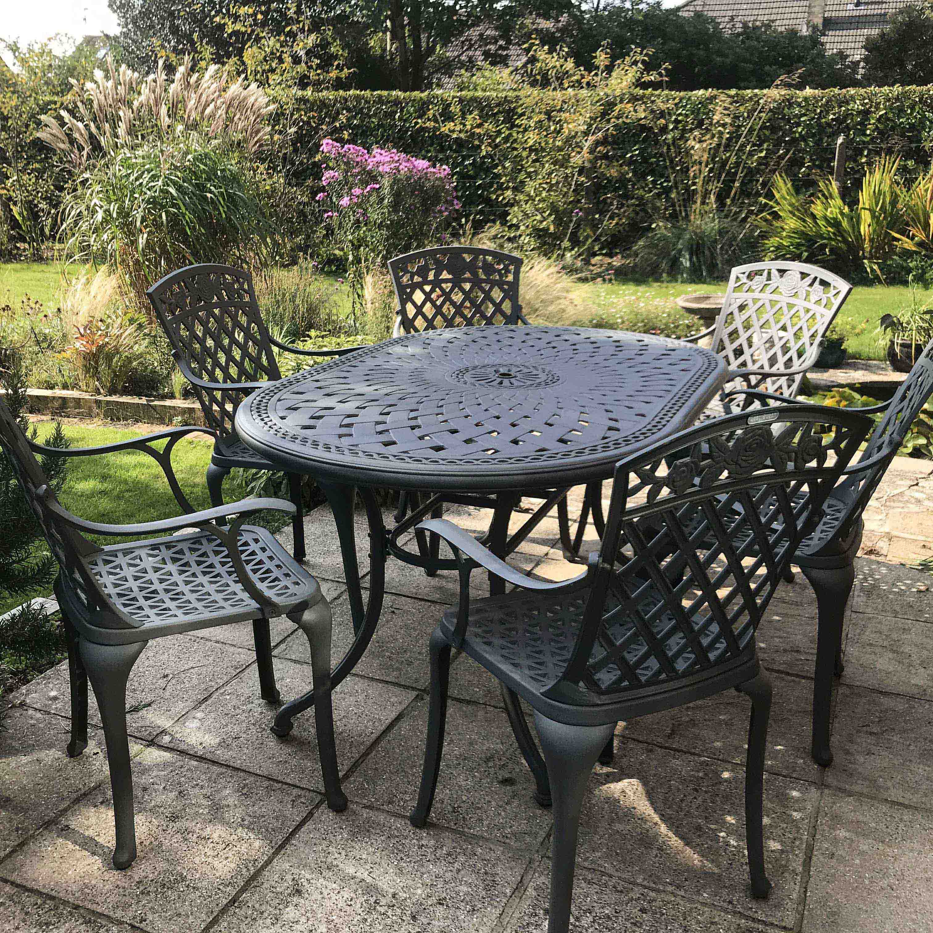 June tuintafel (6 persoons set)