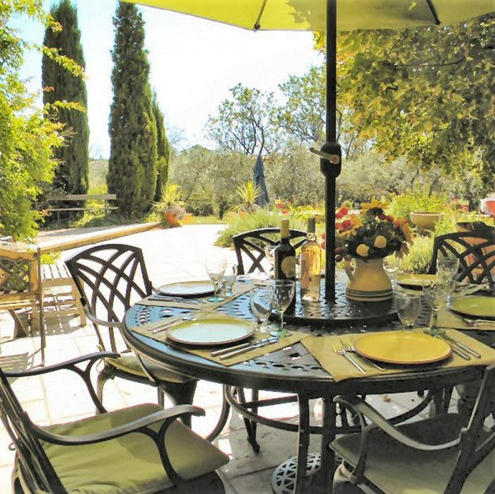 Frances tuintafel (6 persoons set)