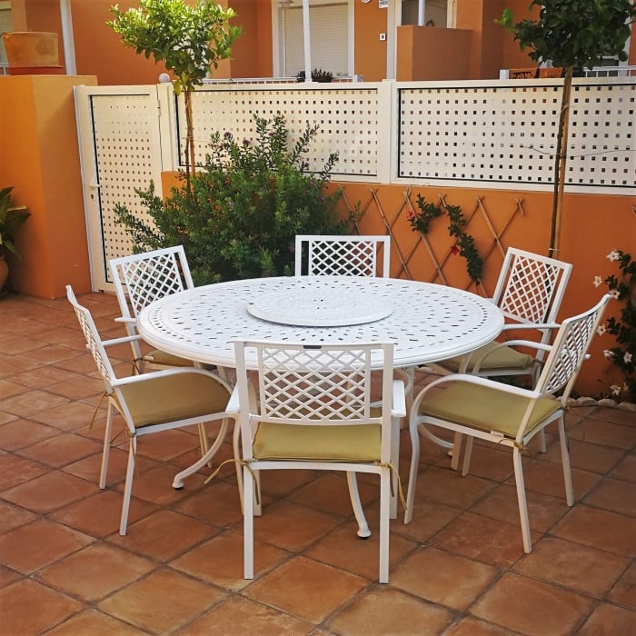 Frances tuintafel (6 persoons set)