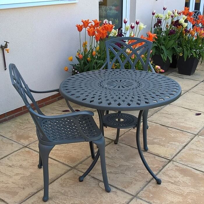 Mia Tuintafel (2 Persoons Set)