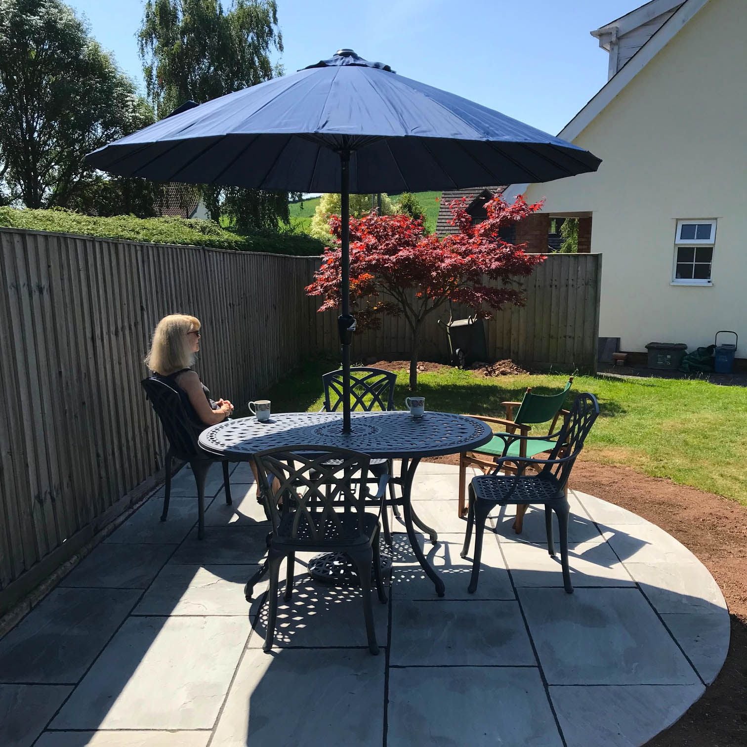 June tuintafel (4 persoons set)