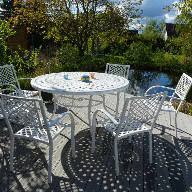 Frances tuintafel (6 persoons set)