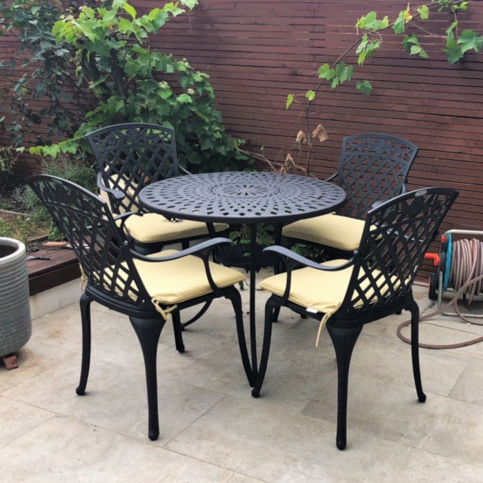 Mia tuintafel (4 persoons set)