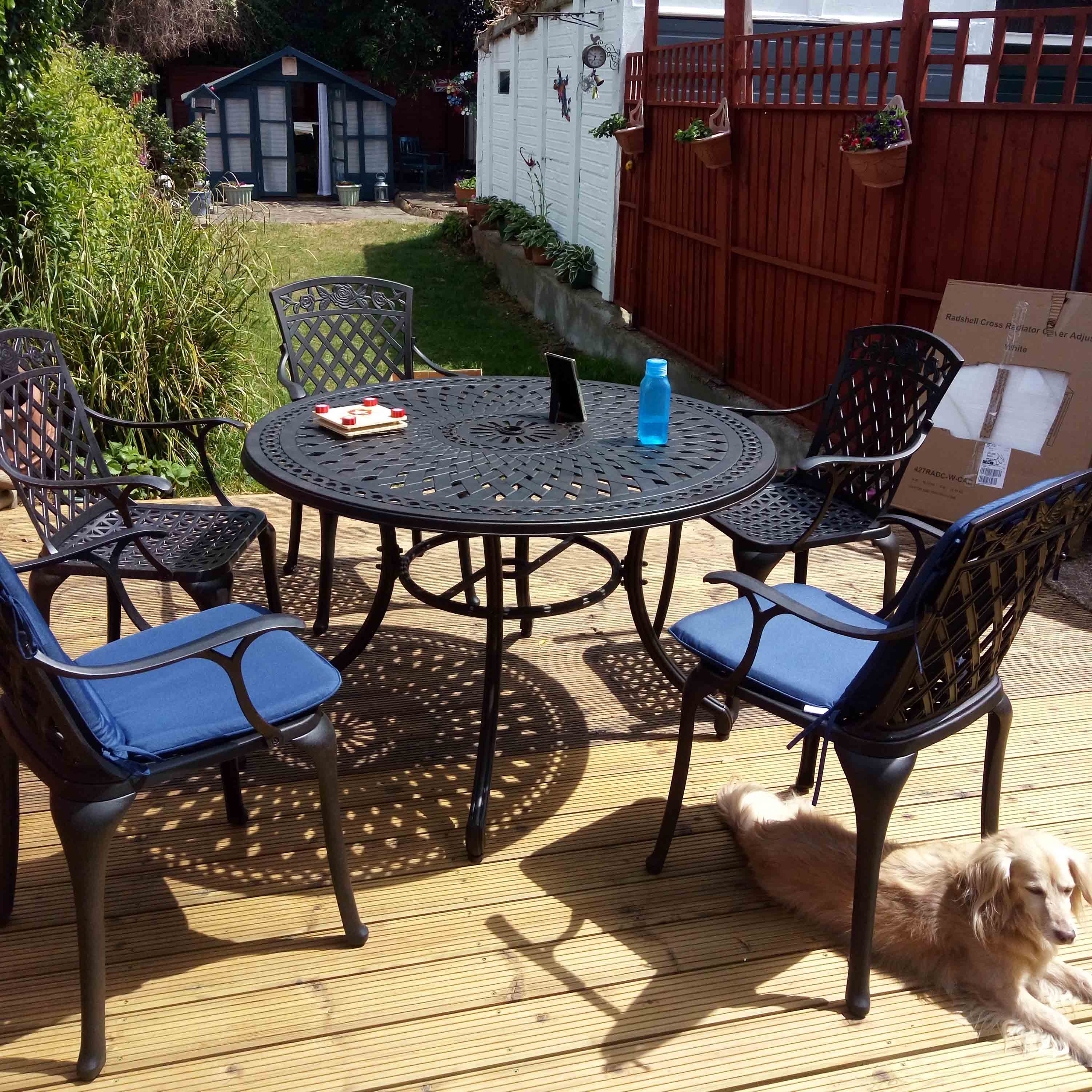 Alice tuintafel (6 persoons set)