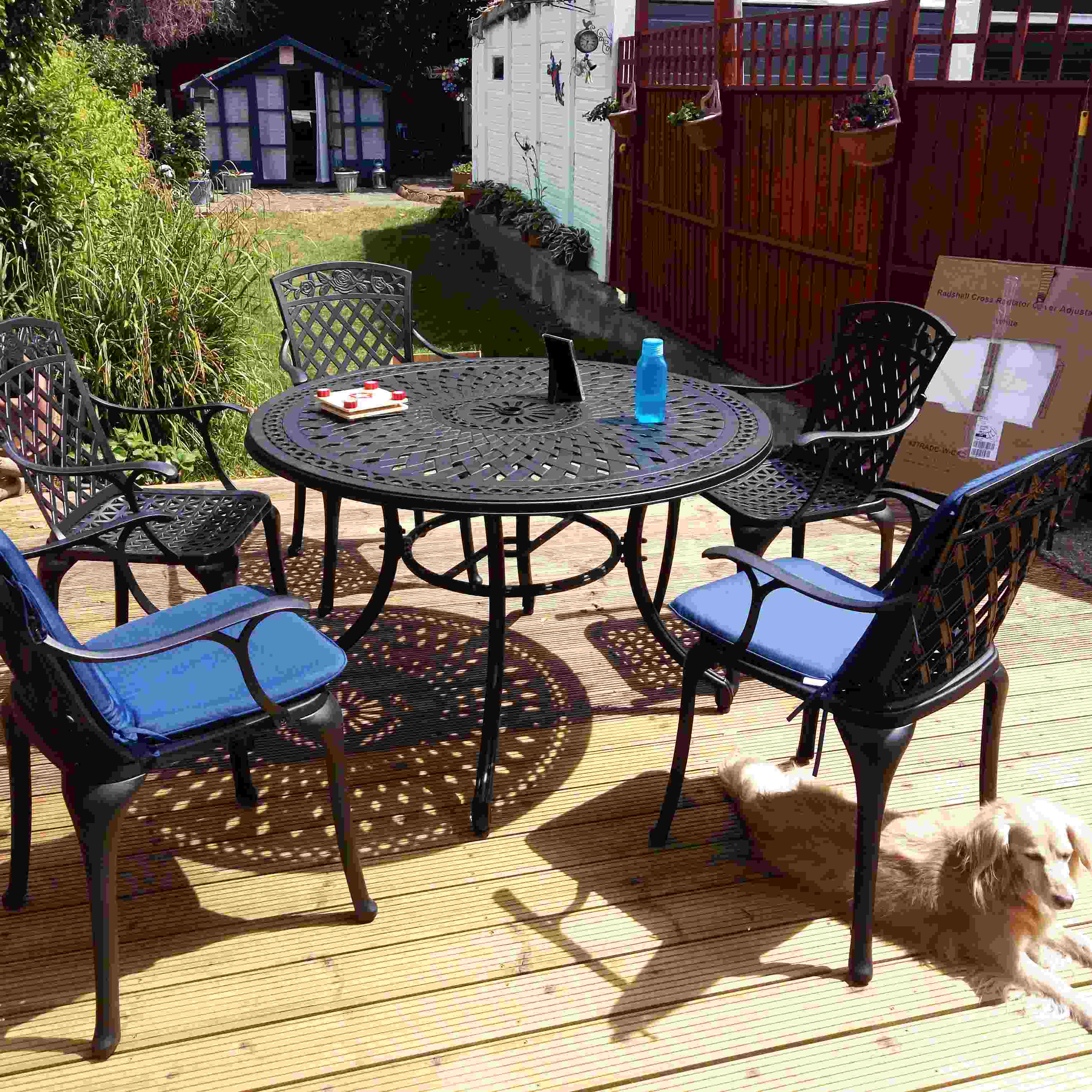 Alice tuintafel (6 persoons set)