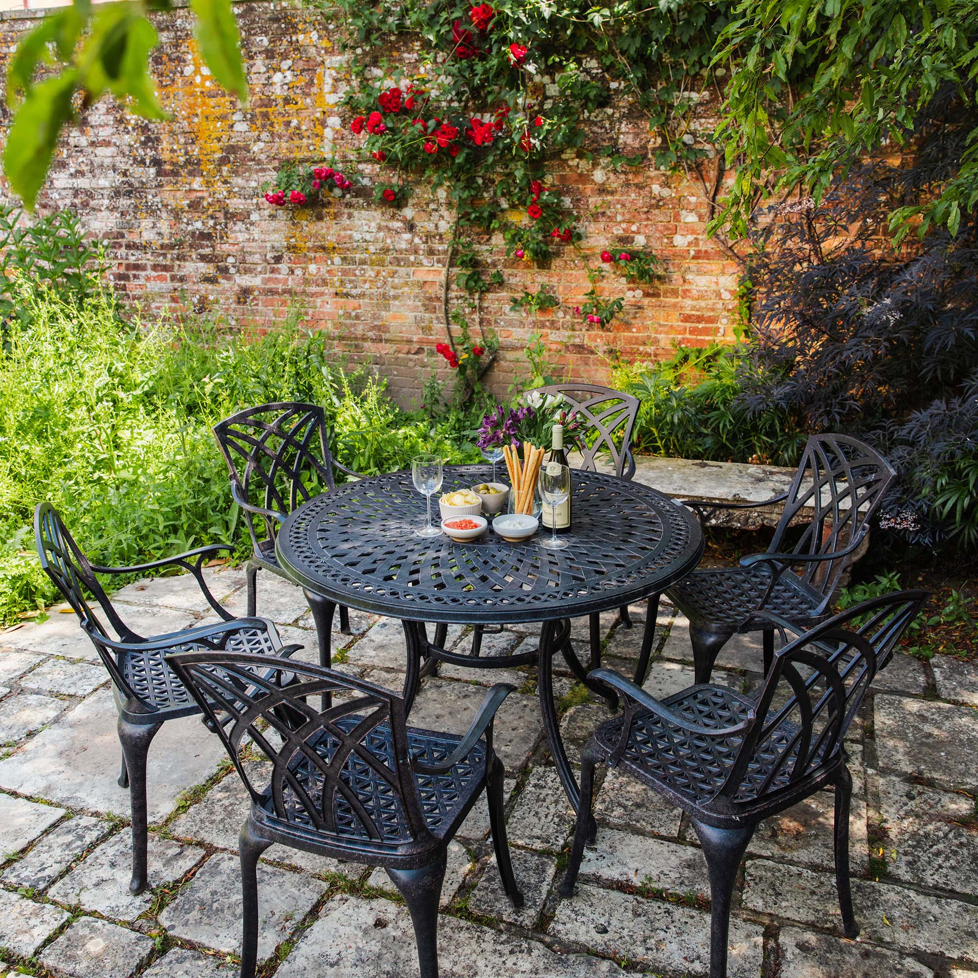 Alice tuintafel (6 persoons set)