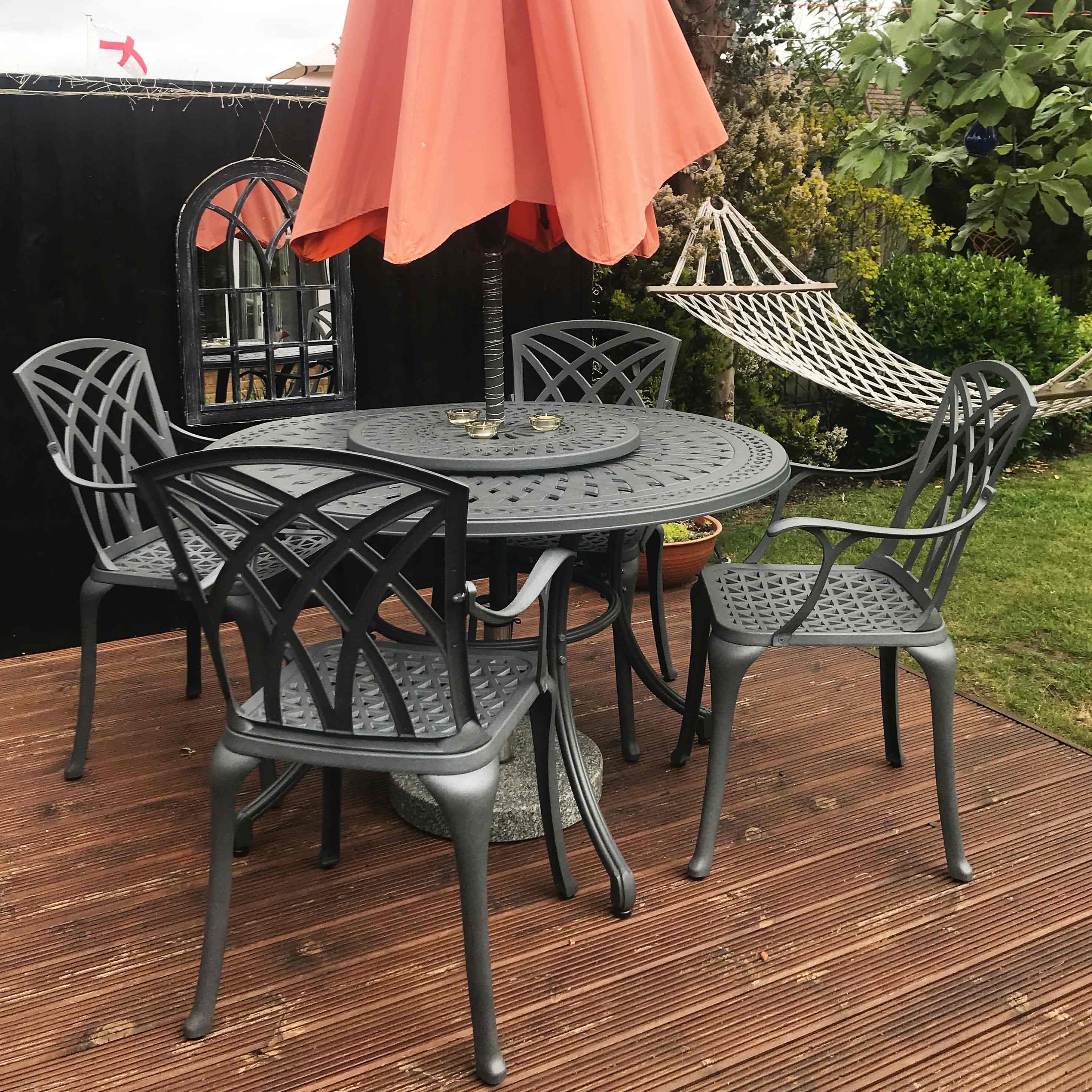 Alice tuintafel (4 persoons set)