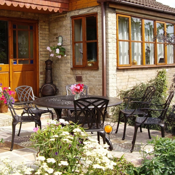 Amelia tuintafel (6 persoons set)