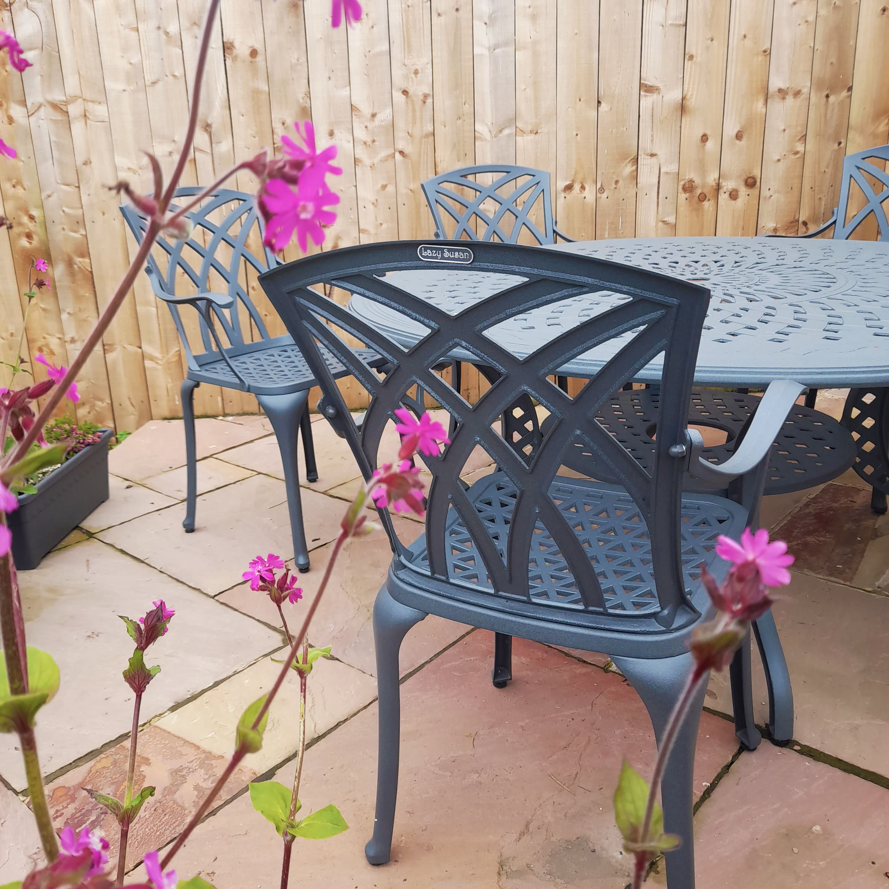 Amelia tuintafel (8 persoons set)