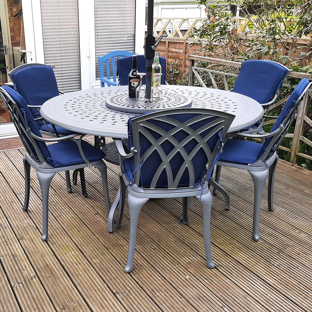 Amelia tuintafel (6 persoons set)