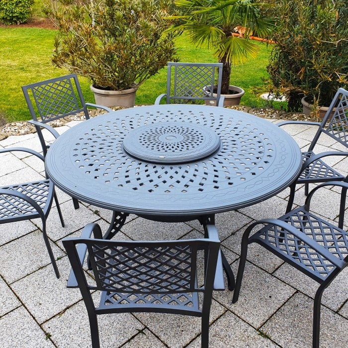 Amelia tuintafel (6 persoons set)