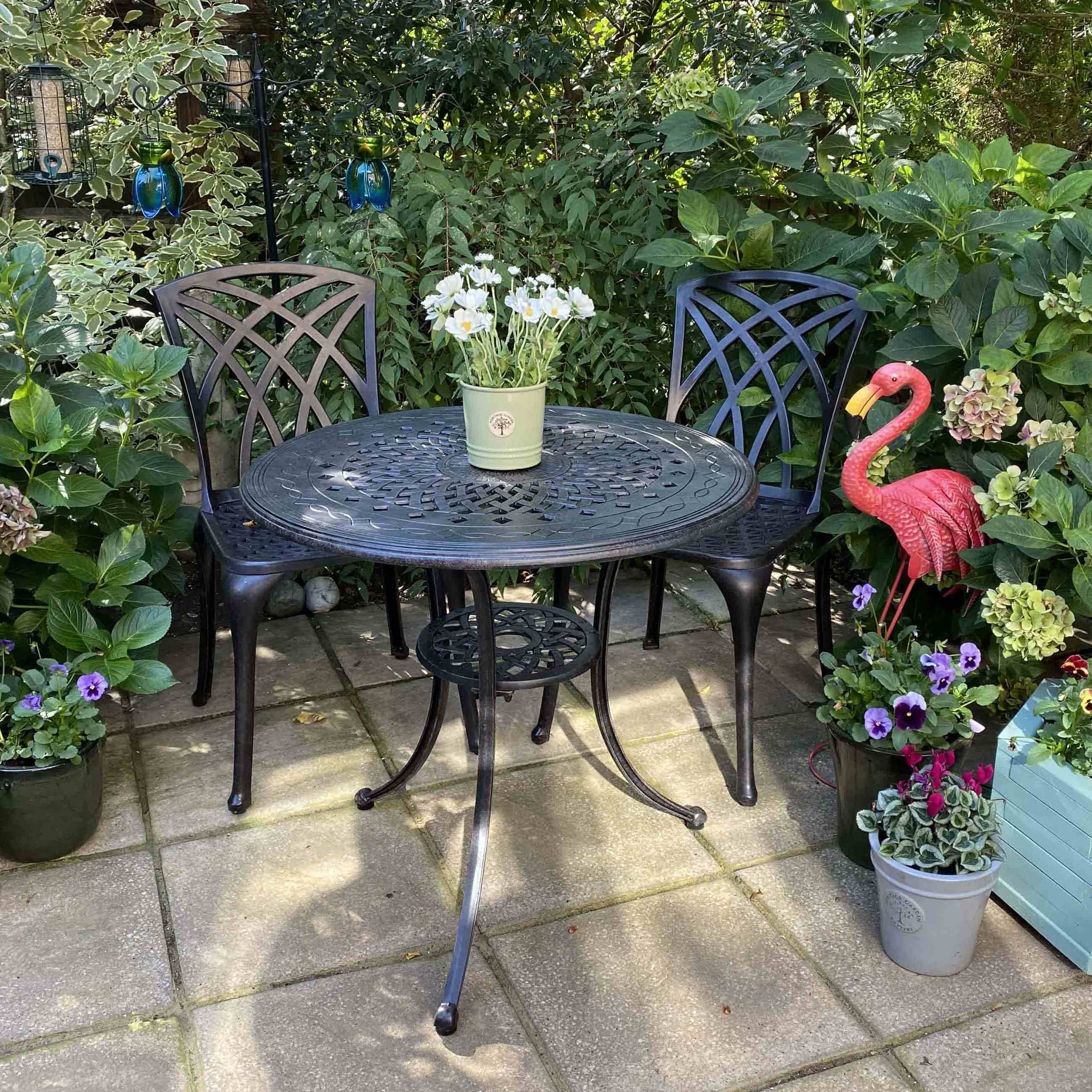 Anna tuintafel (2 persoons set)