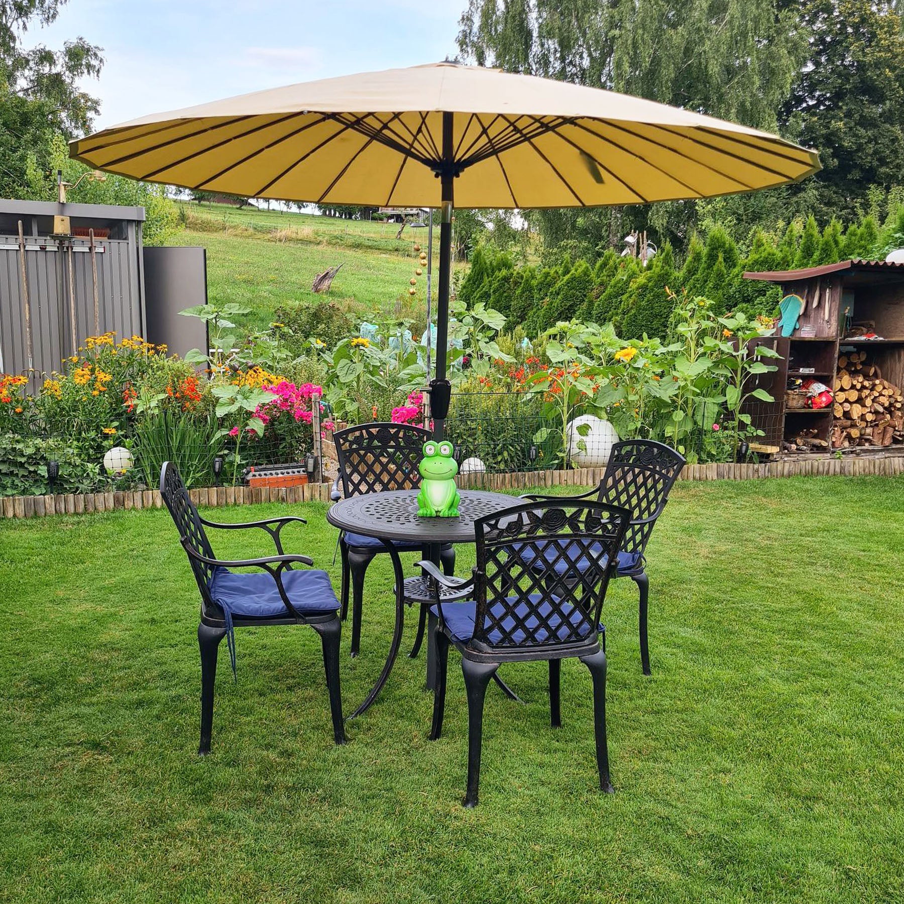 Anna tuintafel (4 persoons set)