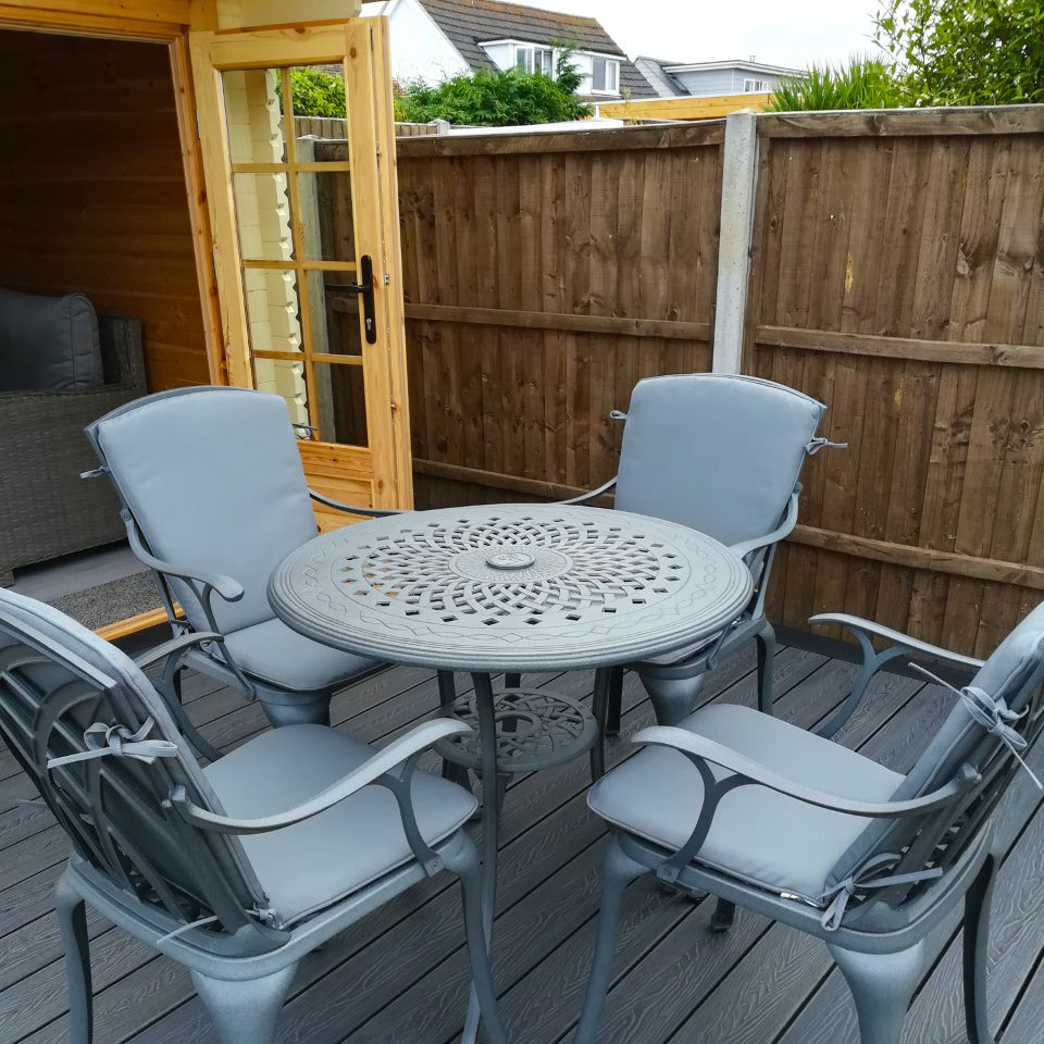 Anna tuintafel (4 persoons set)