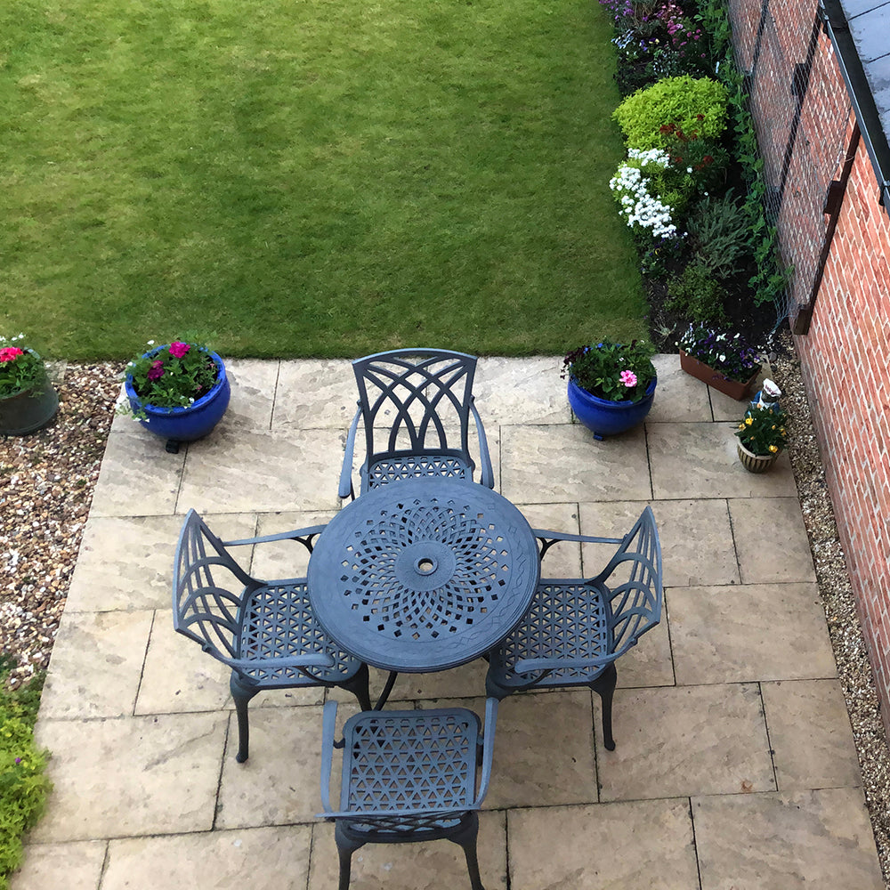 Anna tuintafel (4 persoons set)