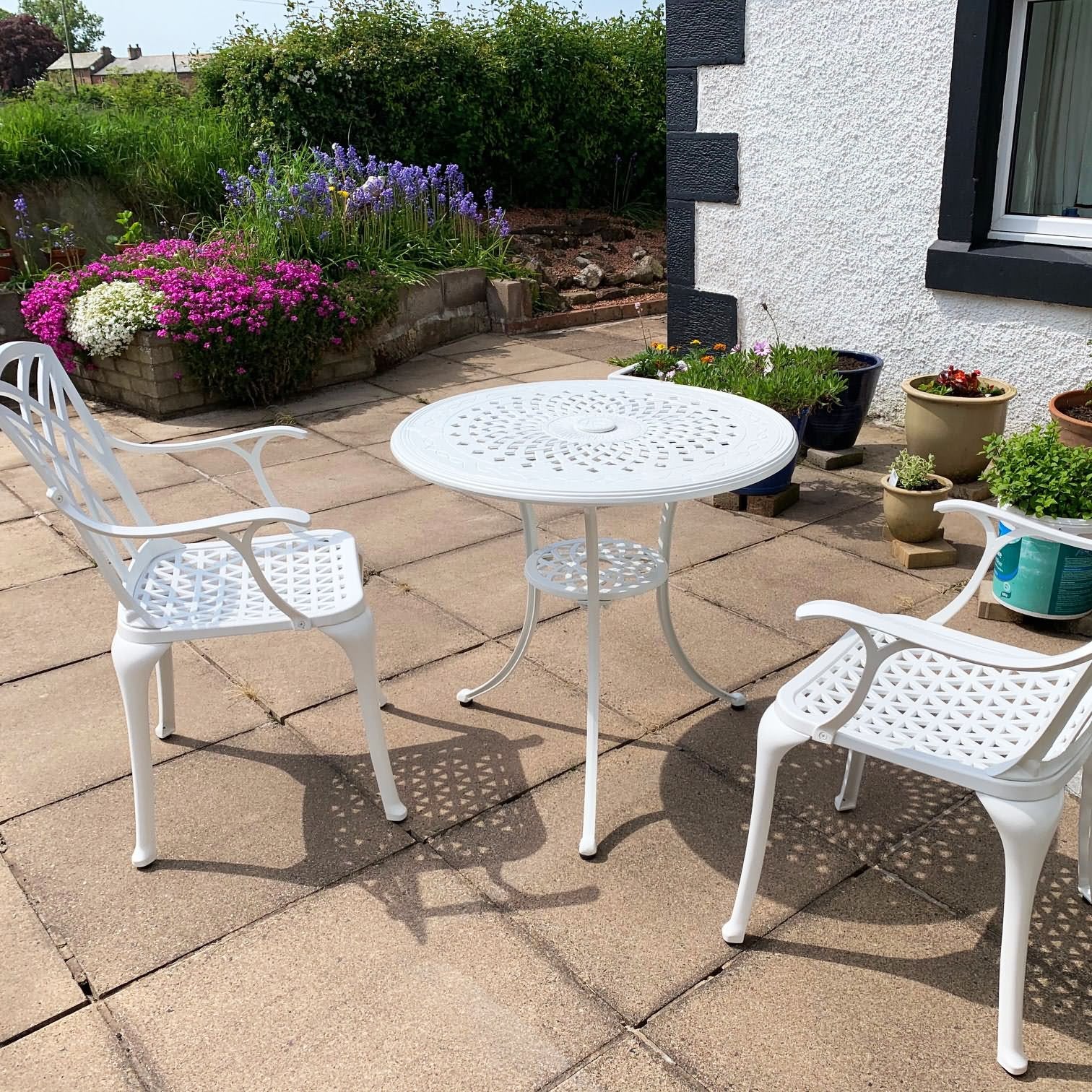 Anna tuintafel (2 persoons set)
