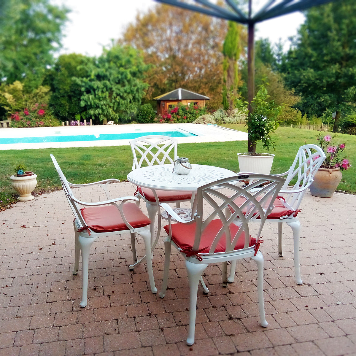 Anna tuintafel (4 persoons set)