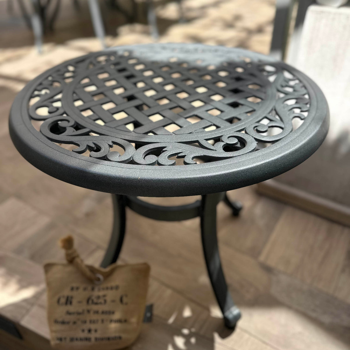 Ava Tuintafel - Leigrijs