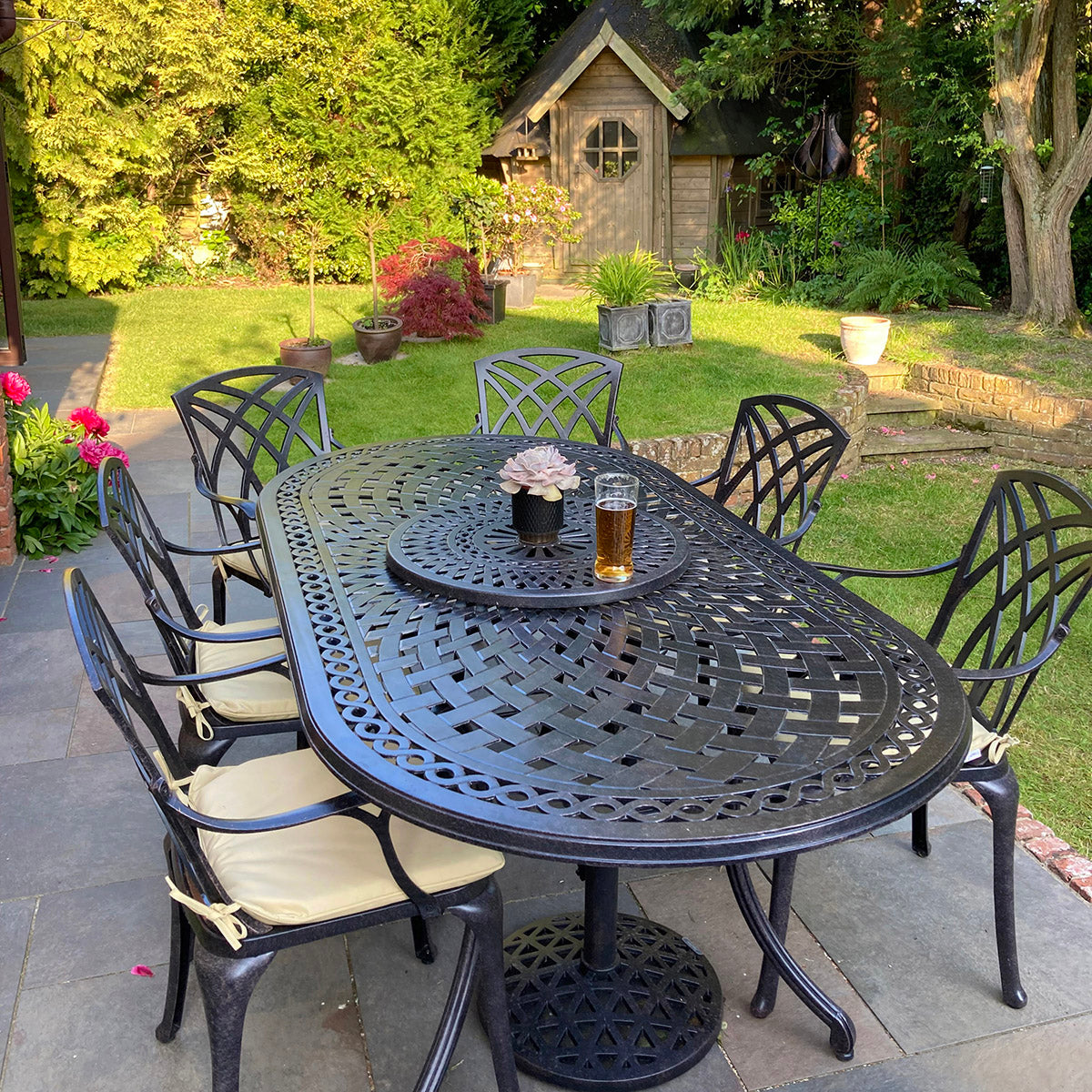 Catherine tuintafel (6 persoons set)