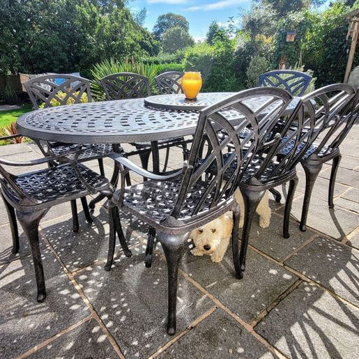 Catherine tuintafel (8 persoons set)