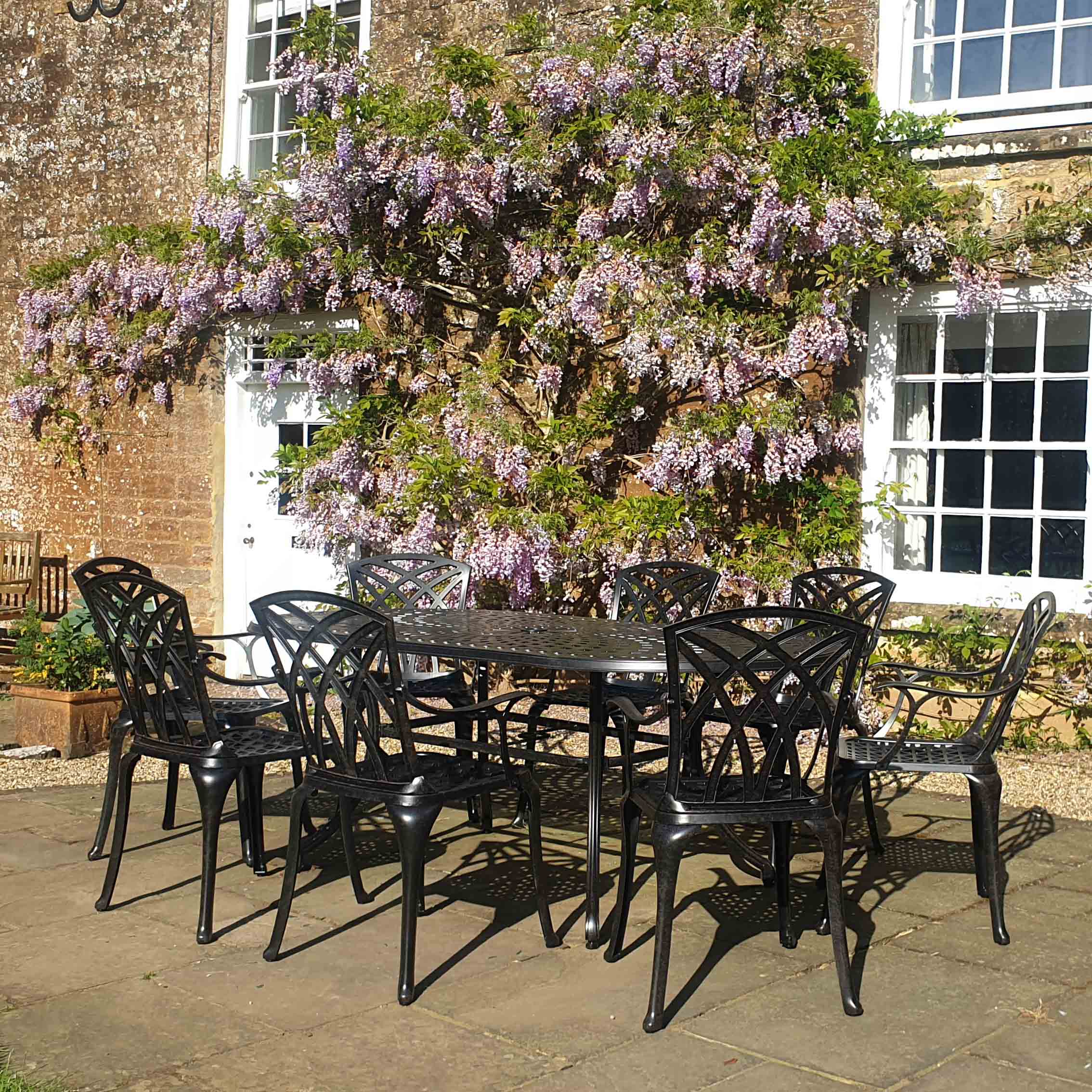 Catherine tuintafel (8 persoons set)