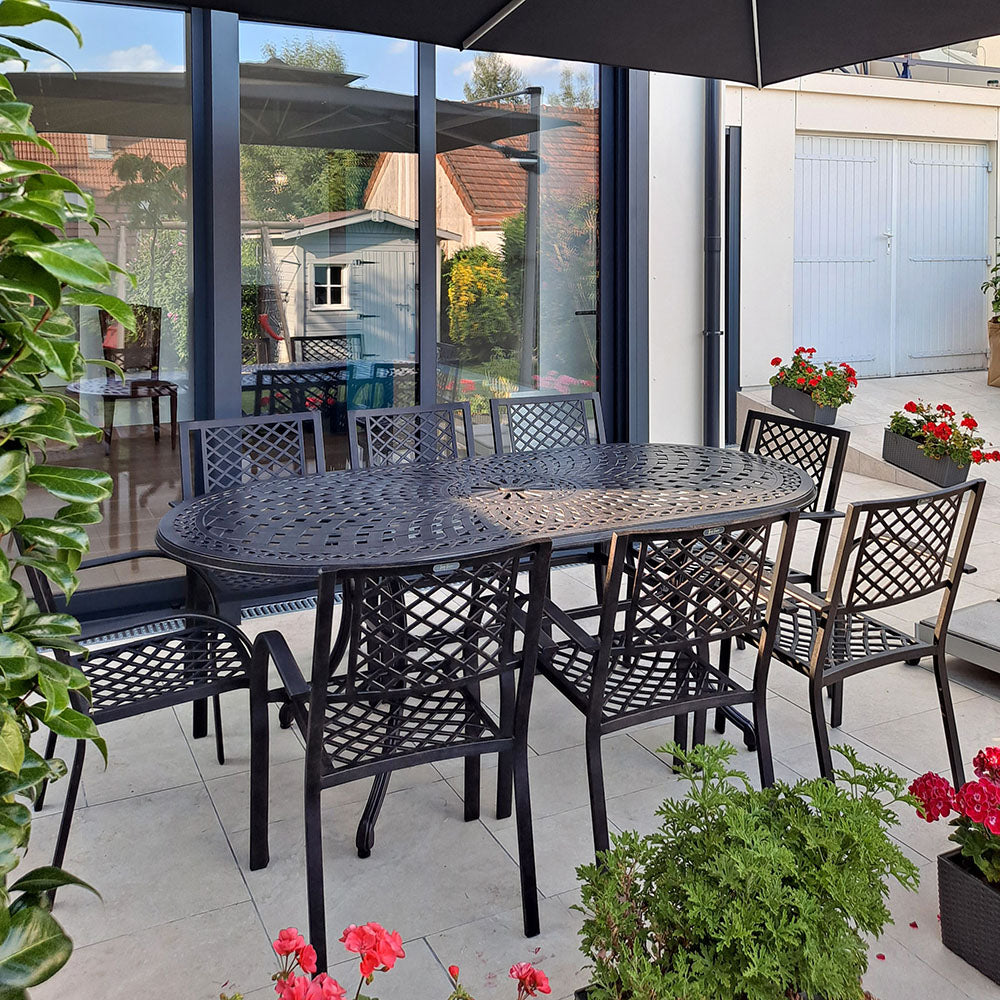 Catherine tuintafel (8 persoons set)