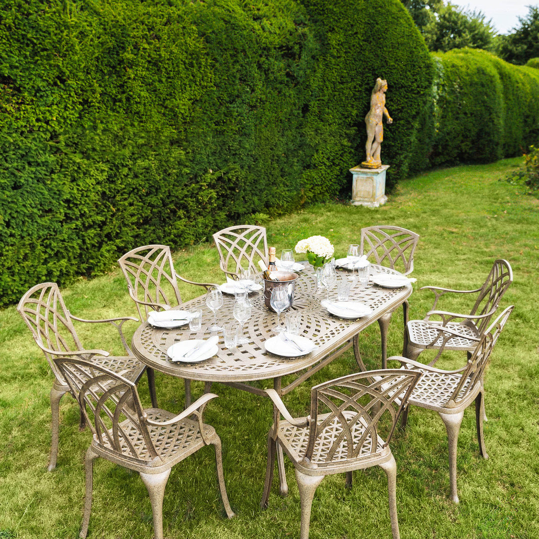 Catherine tuintafel (8 persoons set)